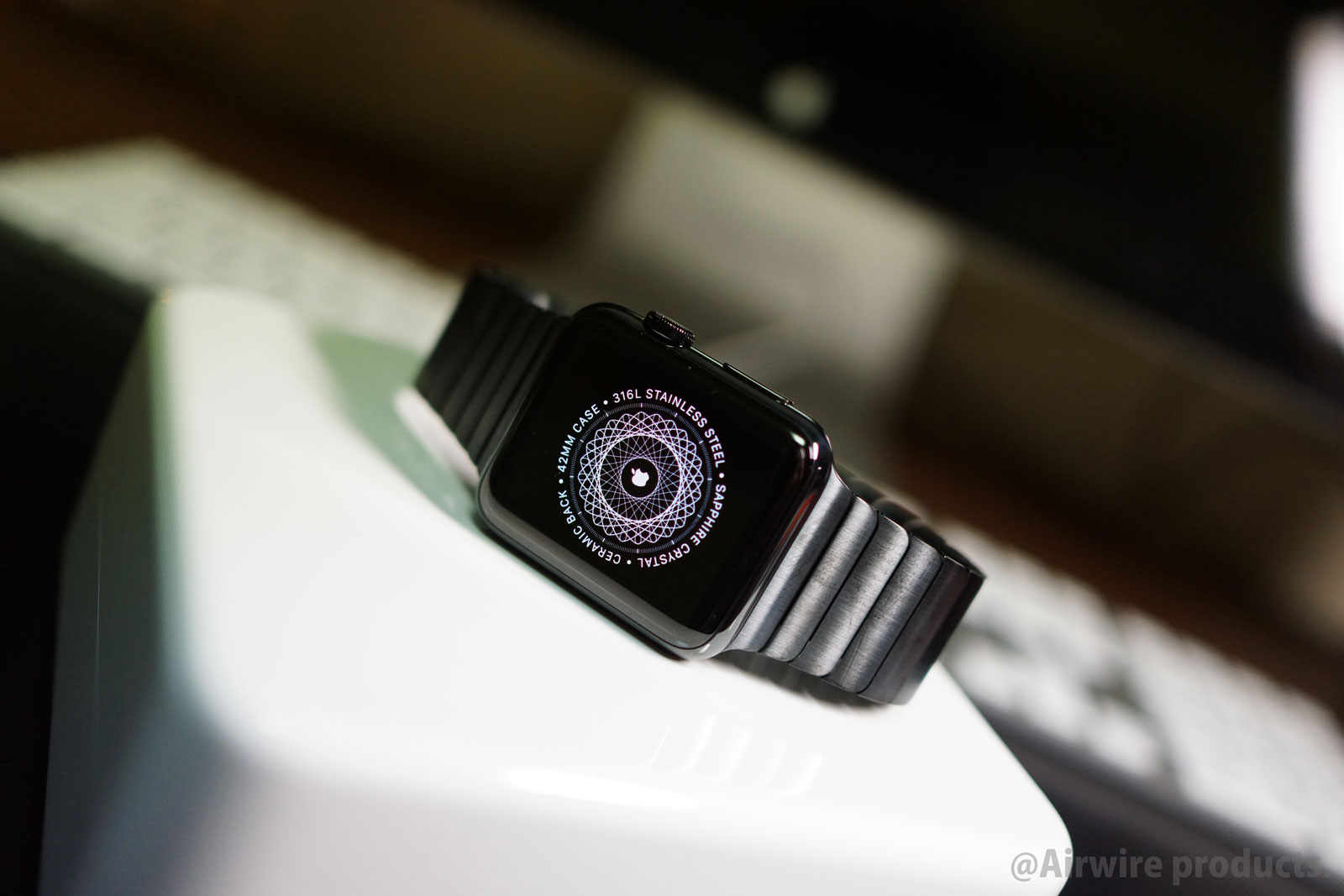 Apple Watch スペースブラックリンクブレスレット42mm | angeloawards.com