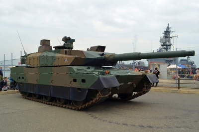 OSAKA防衛・防災フェスティバル2015 10式戰車 (5)