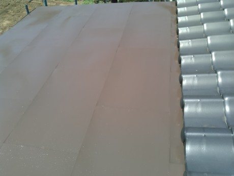 トタン屋根塗装４