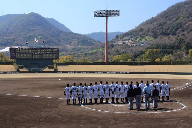 春の高校野球　三本松－丸亀　2015