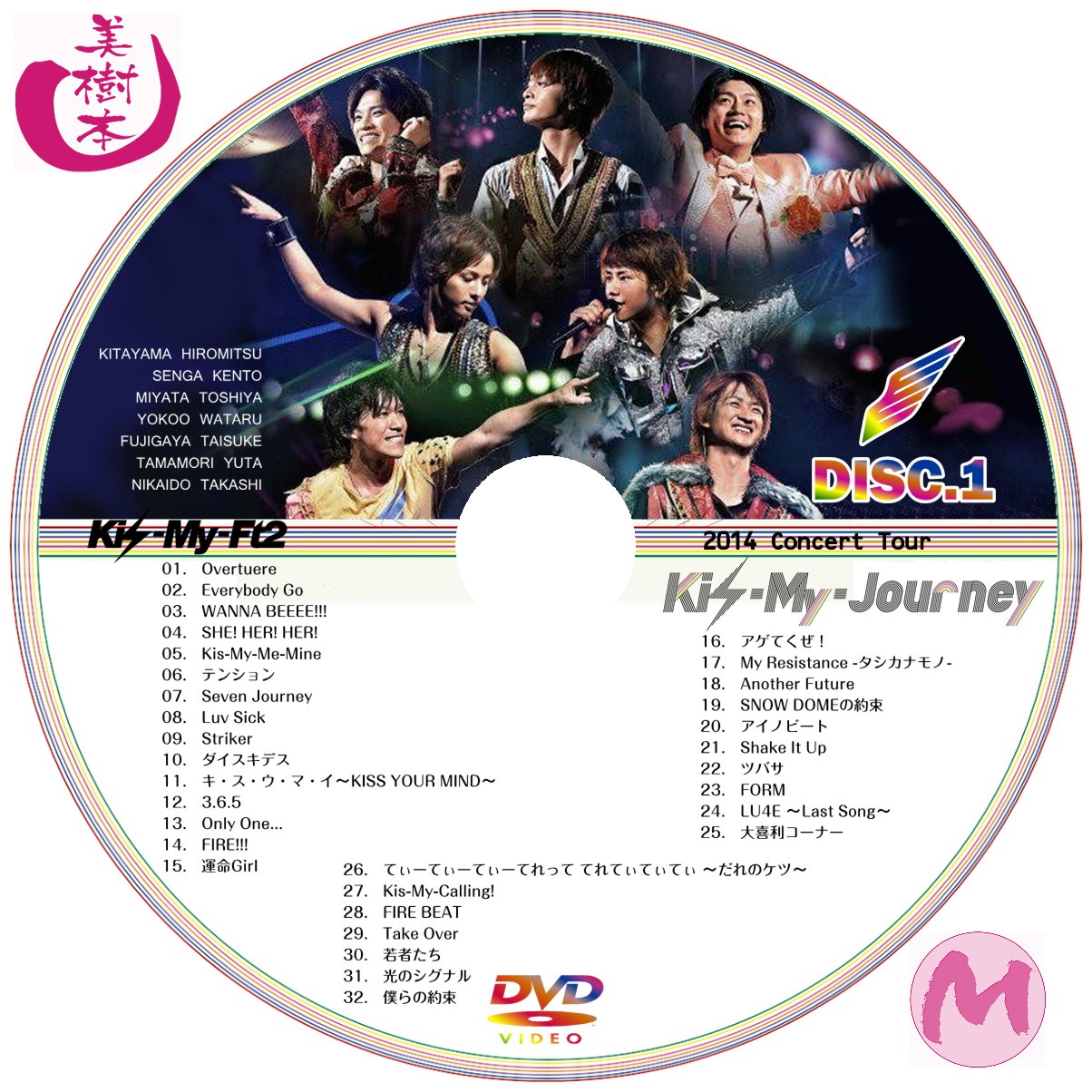 Kis-My-Ft2 2014Concert Tour Kis-My-Journey DVD＆BD （通常版