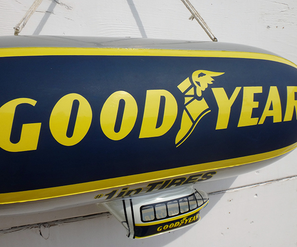 GOOD YEAR INFLATABLE/AD BALLOON BLIMP/グッドイヤー 小型飛行船型 
