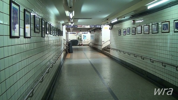 台鐵斗南站的地下通路