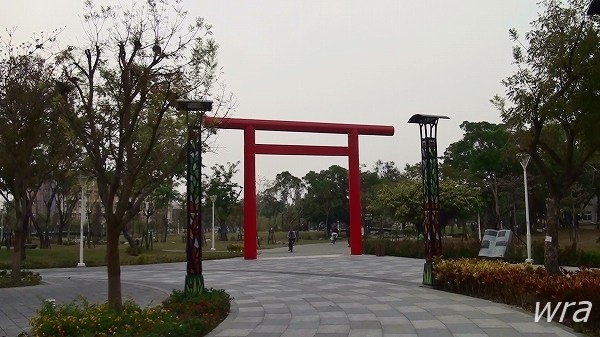 台湾 岡山神社鳥居2