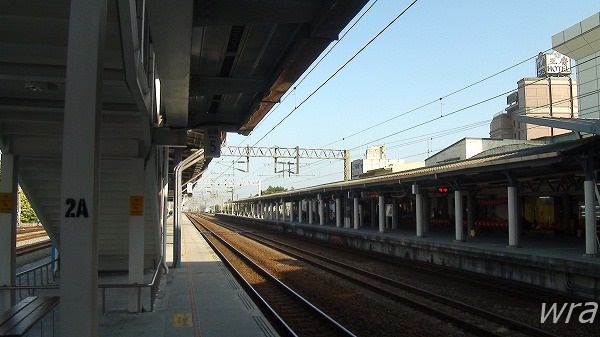 台鐵苗栗站月台