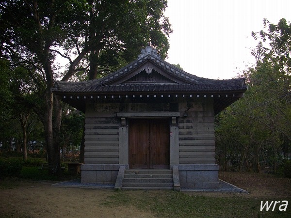 嘉義神社の祭器庫