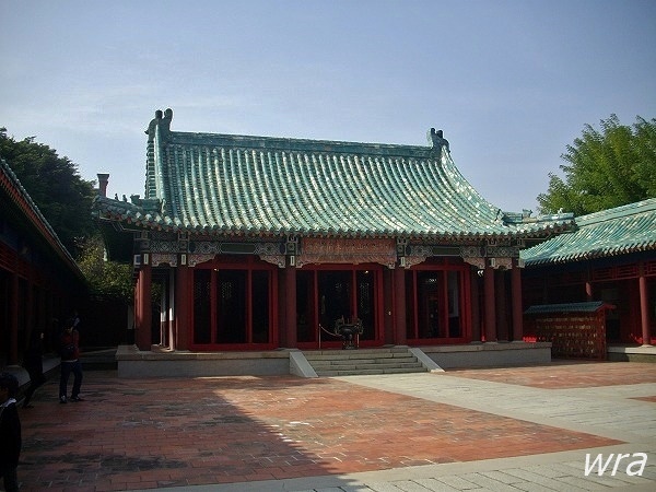 台南市に鎮座していた開山神社