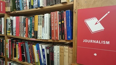 Strand Book Storeのジャーナリズム･コーナー